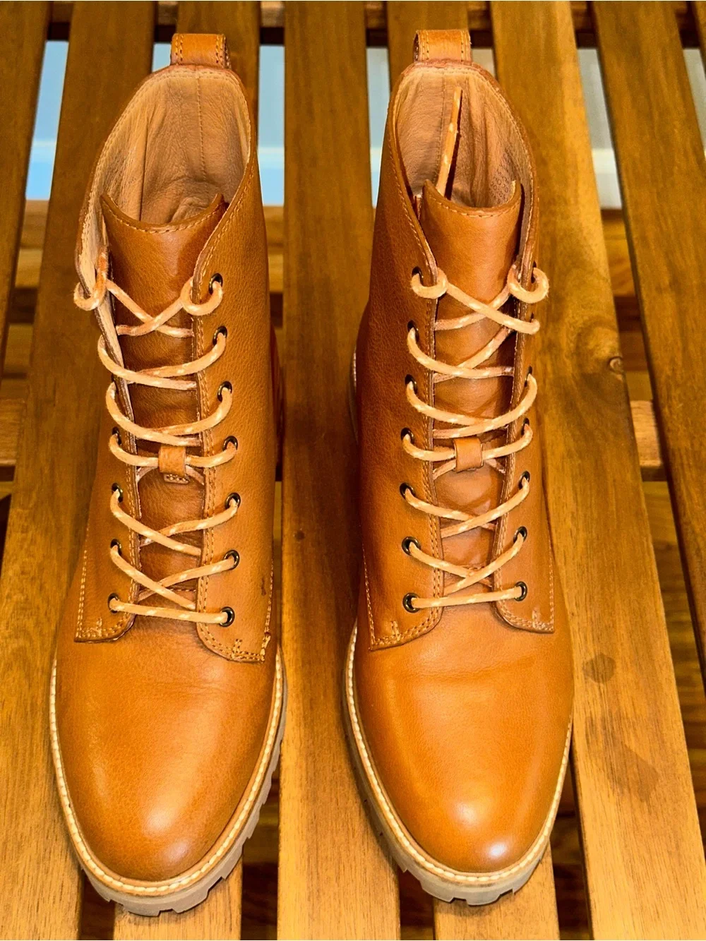 Madewell The Clair Lace-Up Boot Size 9.0